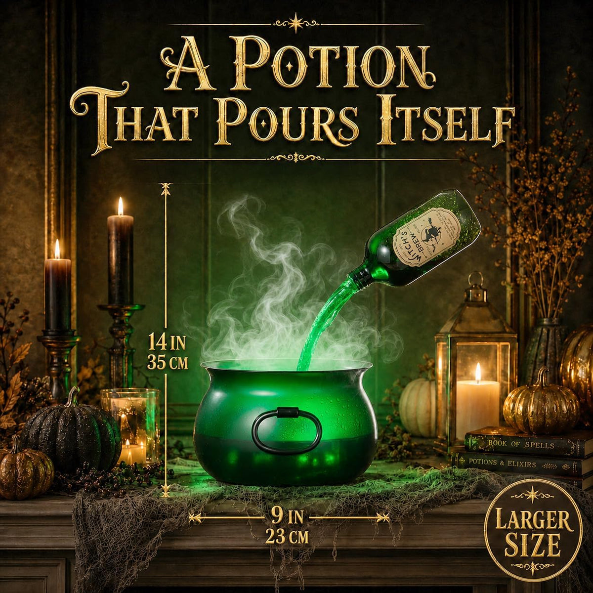 Hauntura Self Pouring Cauldron